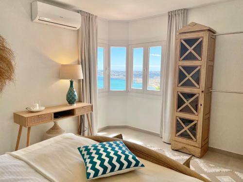 A bed or beds in a room at Jávea Apartment Terra