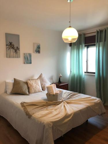 Кровать или кровати в номере Sunrise Apartment 3BR (Free Wi-Fi)