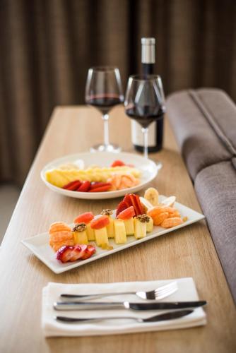 Jídlo v hotelu nebo okolí