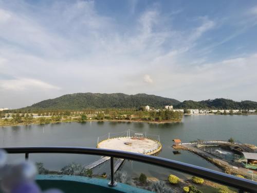 a view of a large body of water at Rustic one bedroom unit for 4pax by Jomy Management in Lumut