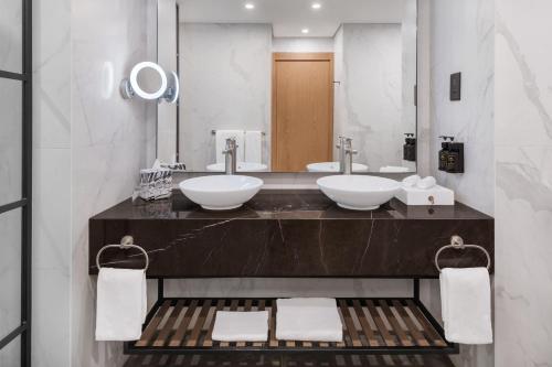 Koupelna v ubytování Paramount Hotel Midtown