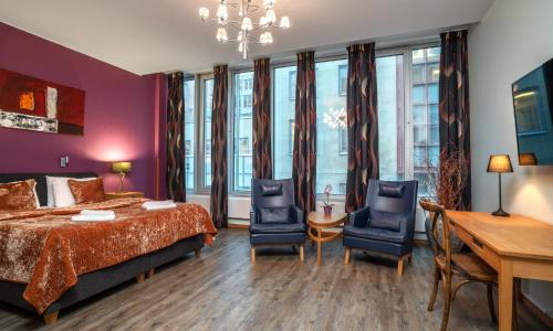 Postel nebo postele na pokoji v ubytování Thon Partner Hotel Kungsbron