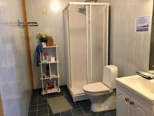 Ένα μπάνιο στο Yttersand Accomodation