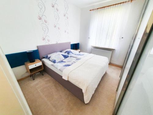 Postel nebo postele na pokoji v ubytování Am Alten Haus