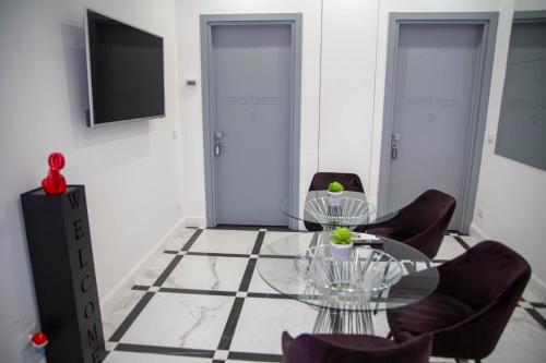 Televisyen dan/atau pusat hiburan di FlyHouse Fiumicino