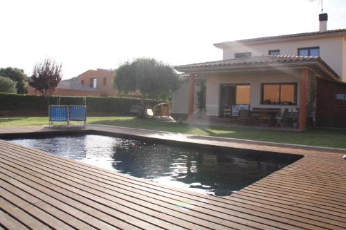 The swimming pool at or close to Dolcesa