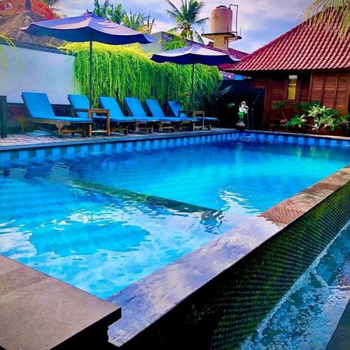 Bazén v ubytování Lembongan Tropical Guesthouse nebo v jeho okolí