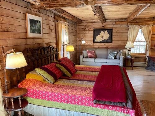 Гостиная зона в Lodge Solange