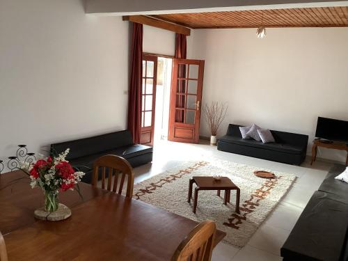 Χώρος καθιστικού στο Hai Villa Andoharanofotsy Antananarivo