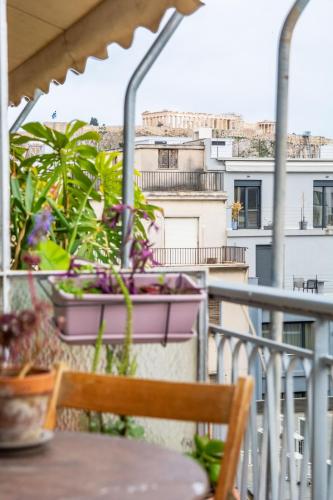 Mosaics central studio apartm with Acropolis view