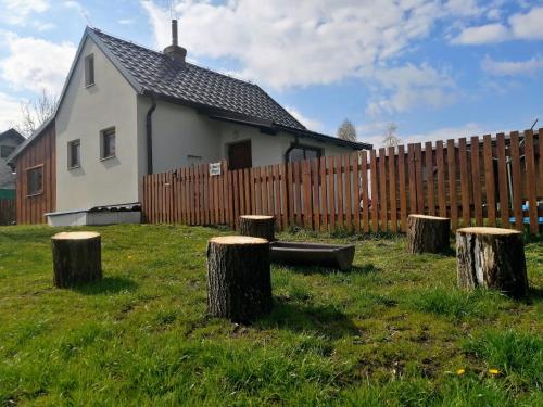 Zahrada ubytování Chata u Horalíků