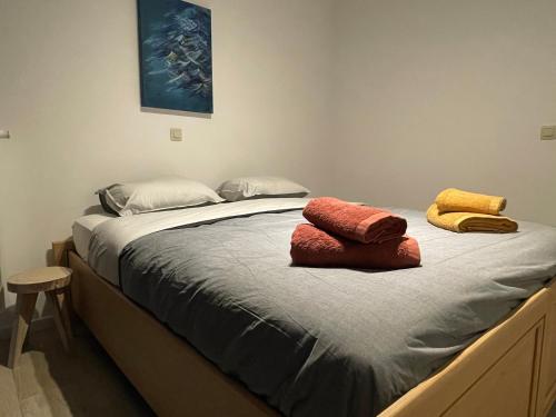 Llit o llits en una habitació de Belgian Beach House