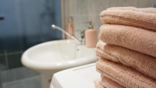 Koupelna v ubytování Adria Croatia