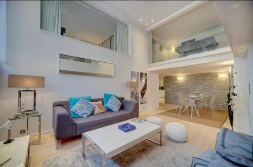 Azurenting - Le Loft - Grand duplex exception 3 chambres - Clim