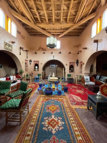 Zona de estar de Riad Paradise of Silence