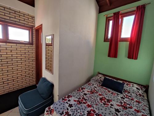 Postel nebo postele na pokoji v ubytování Pousada Capricórnio