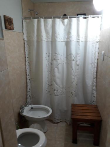 Ванная комната в Cabañas La Escondida Casa De Campo 2