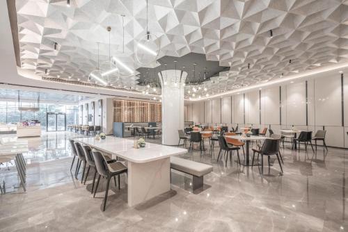 Εστιατόριο ή άλλο μέρος για φαγητό στο Atour Hotel Nanjing Jiangbei New District University of Technology