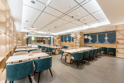 Χώρος καθιστικού στο Atour Hotel Shangxing Lu Xun s Hometown