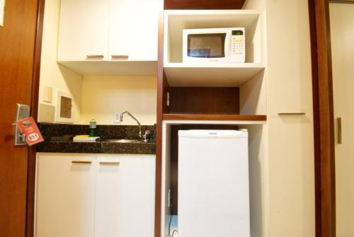 Dapur atau dapur kecil di PONTA NEGRA FLAT APART