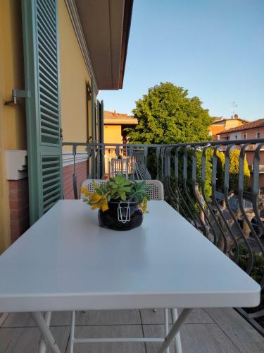 Balkoni atau teres di Braschi 8 B&B
