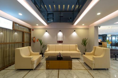 Clarks Inn , Airport Bangaloreにあるシーティングエリア