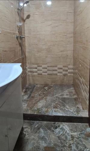 Vonios kambarys apgyvendinimo įstaigoje Vila Cocor