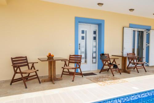 Πισίνα στο ή κοντά στο Karpathos View Villa