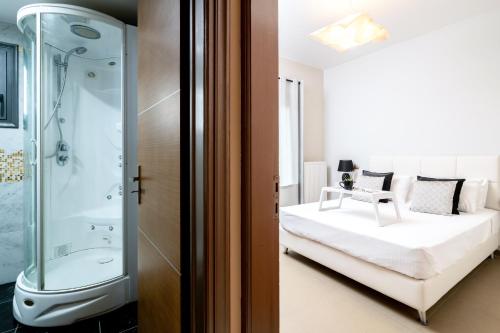 Ванная комната в Nostalgia Apartments Zante