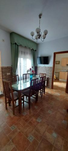 Ruang duduk di Casa Los Tiznaos