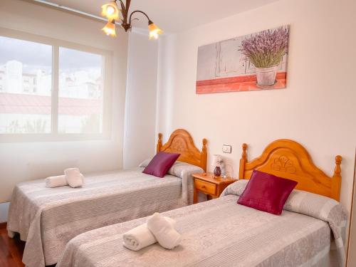 A bed or beds in a room at Sarnadela