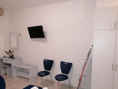 TV i/ili multimedijalni sistem u objektu Kassandros Studios - Hanioti Halkidiki