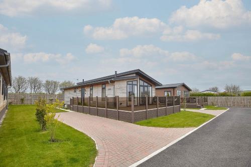 Bygningen som feriehuset ligger i