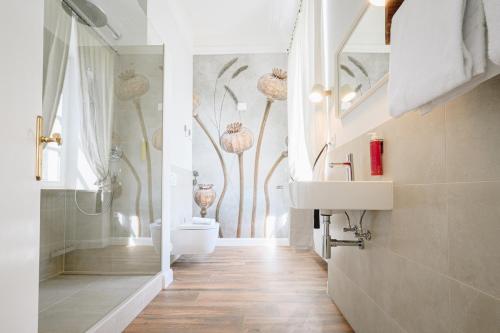 Koupelna v ubytování Boutiquehotel Kloster Pfalzel
