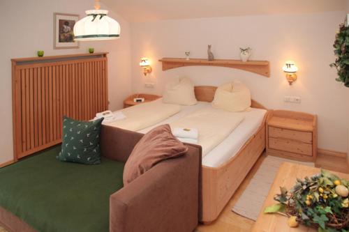 Katil atau katil-katil dalam bilik di Allgäutraum