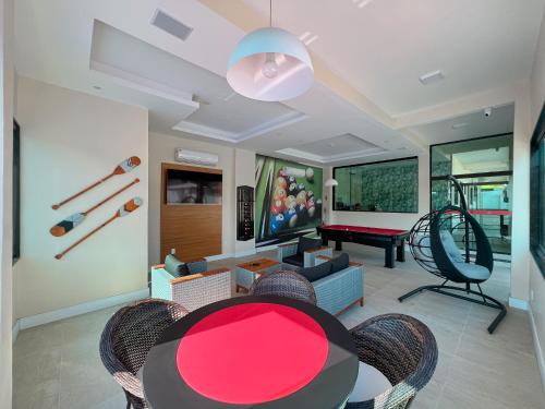 Fitness centrum a/nebo fitness zařízení v ubytování VIVER Pousada Club & Restaurante