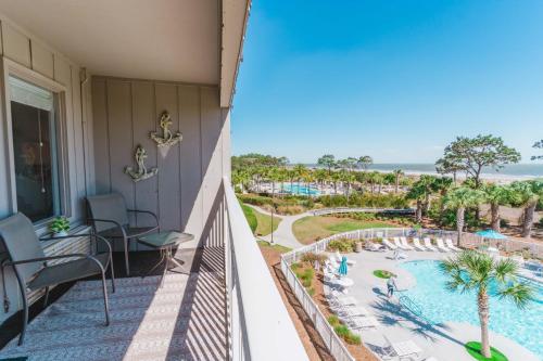 Stunning Views!!-Oceanfront Villa-Heated Pool-Private Balcony-Tiki Bar-Walk to Coligny Plaza photo 49