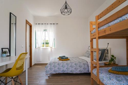 Двухъярусная кровать или двухъярусные кровати в номере Casa Codebò - Bed & Breakfast
