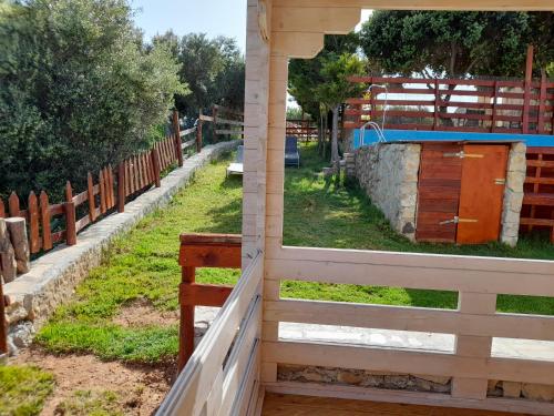 Сад в Villa Evenos of 3 bedrooms - Irida Country House of 2 bedrooms with private pools