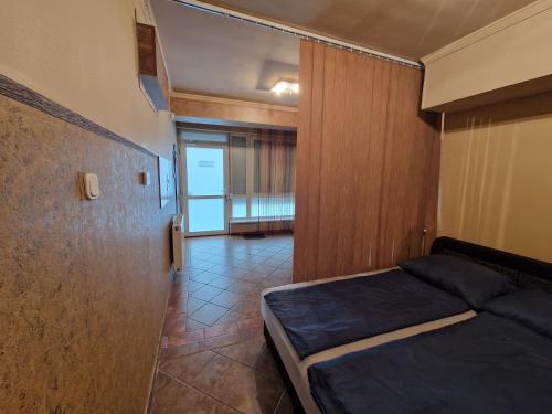 1 dormitorio pequeño con 1 cama en una habitación en Splendor apartman, en Debrecen