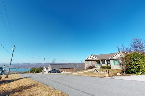 a house on the side of a road at Panoramic View in Maynardville