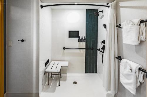 Et badeværelse på Hotel Indigo Spring - Woodlands Area, an IHG Hotel