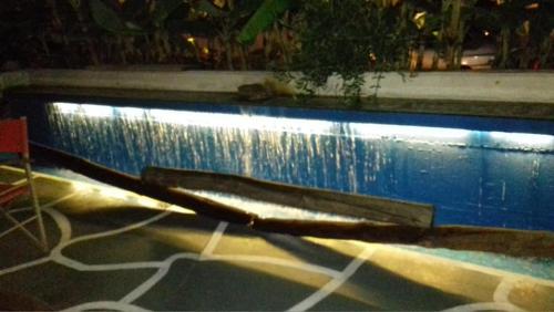 The swimming pool at or close to Evita Studios