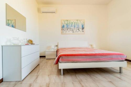 Postel nebo postele na pokoji v ubytování Casa zio Masi