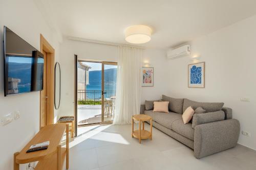 Zona d'estar a Boka Apartment 6