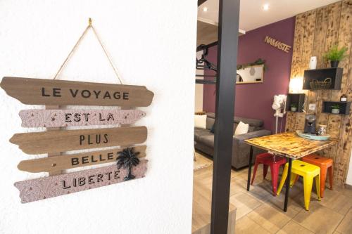 Certificat, récompense, panneau ou autre document affiché dans l'établissement Calme en centre ville, appartement 50m de la Place Carnot