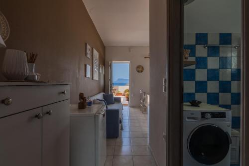 Ванная комната в Kissamos sea view beach apartments
