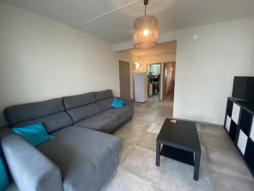 Ruang duduk di Residencia de la Platja