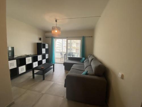 Ruang duduk di Residencia de la Platja