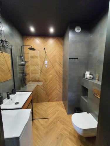 Kúpeľňa v ubytovaní Apartment 07 Uniejów